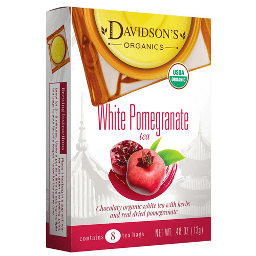 white pomegranate tea