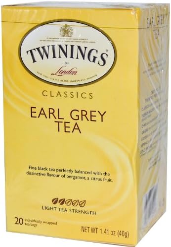 twining earl grey tea bags 80 count