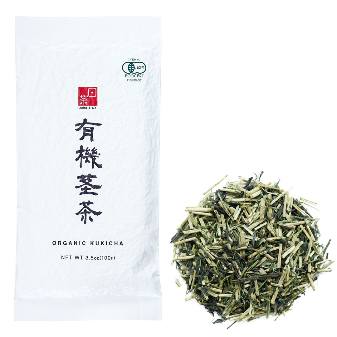 green tea kukicha