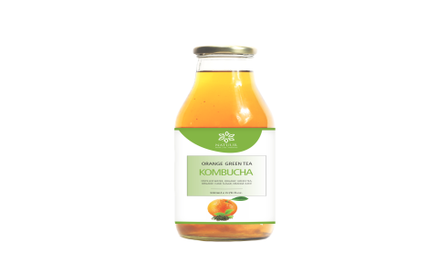 green tea kombucha