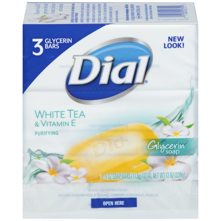 dial white tea bar soap