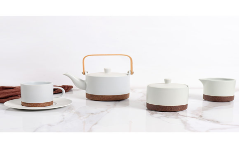 Shop Unique and Custom White and Gold Tea Sets Now