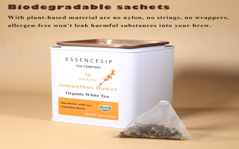 organic white tea bags