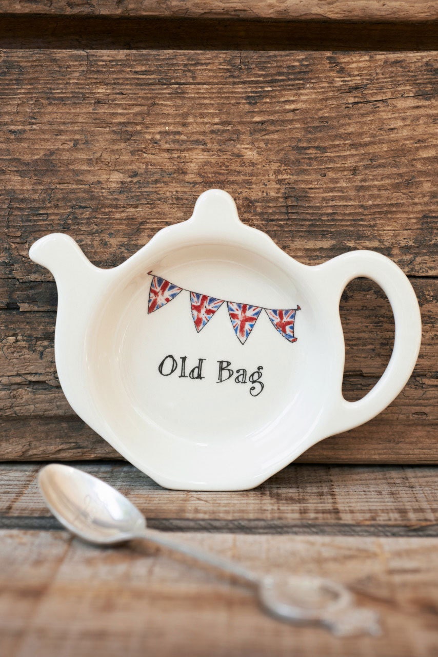tea bag holder dish