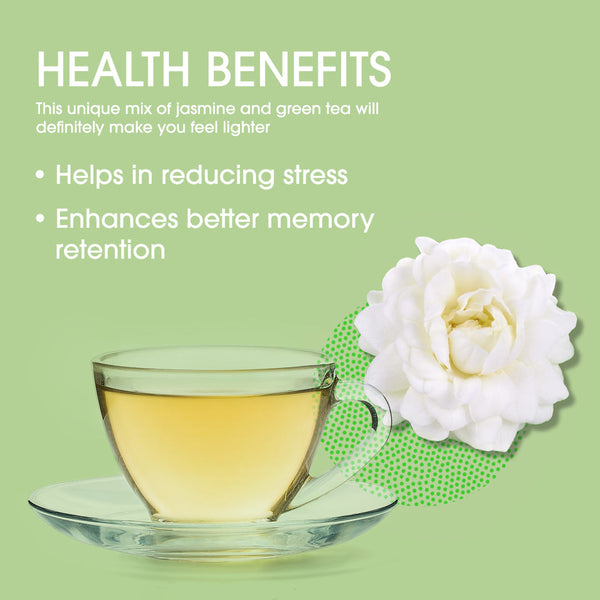 jasmine tea vs green tea