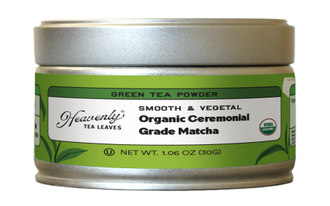 organics green tea with matcha