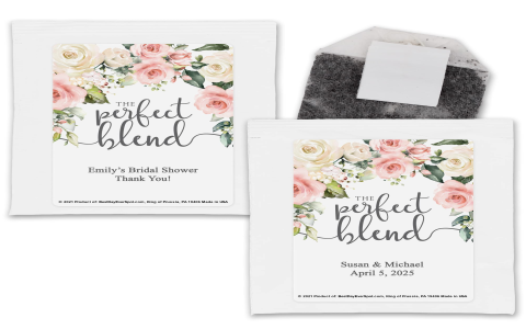 personalized tea bags