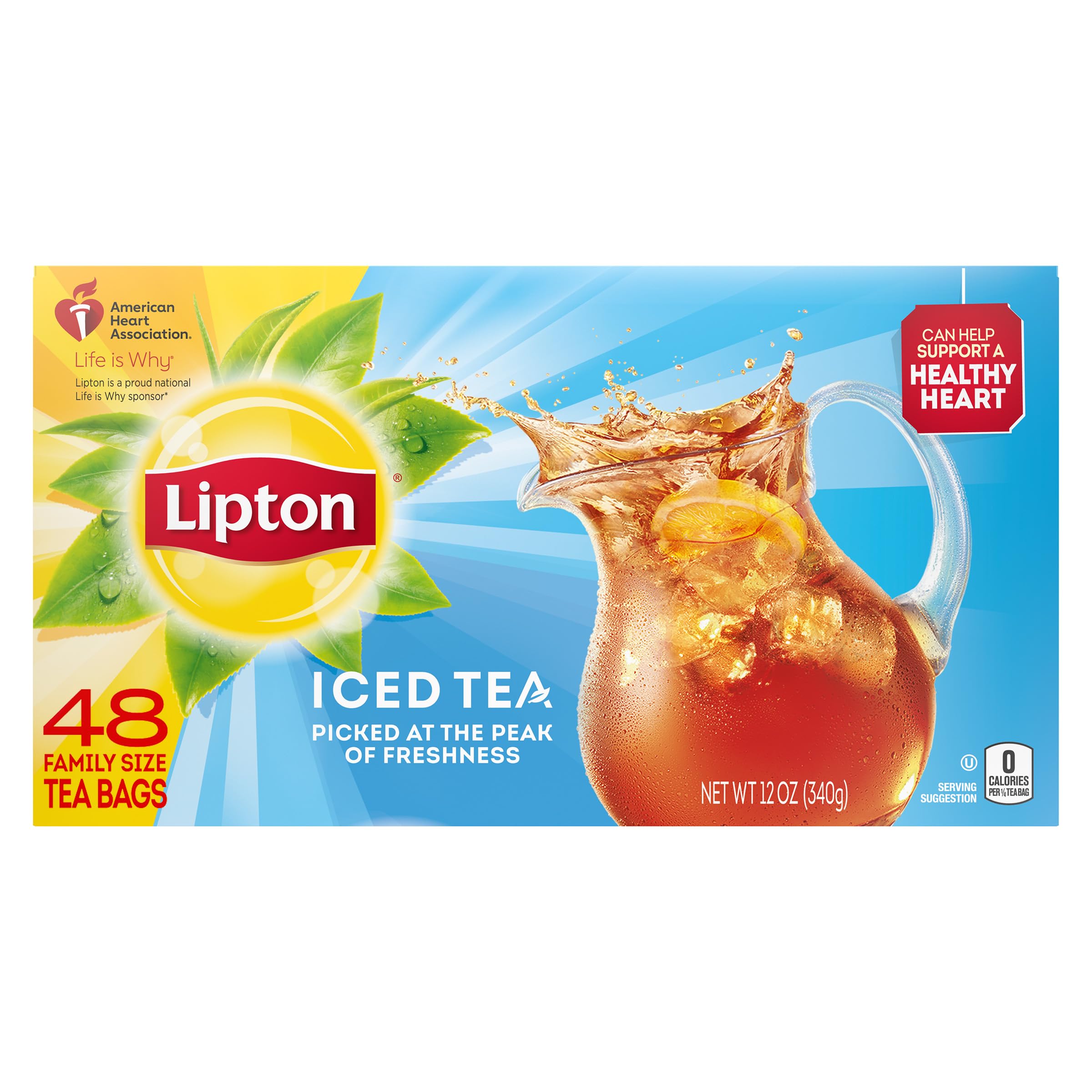 family size iced tea bags