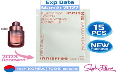 Is Innisfree Black Tea Youth Enhancing Ampoule Worth the Hype?