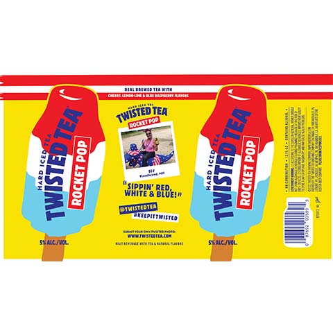 red white blue twisted tea