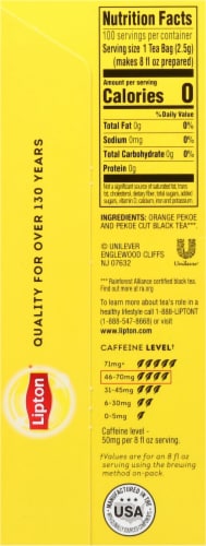 Caffeine Check: How Much is in Your Lipton Black Tea?
