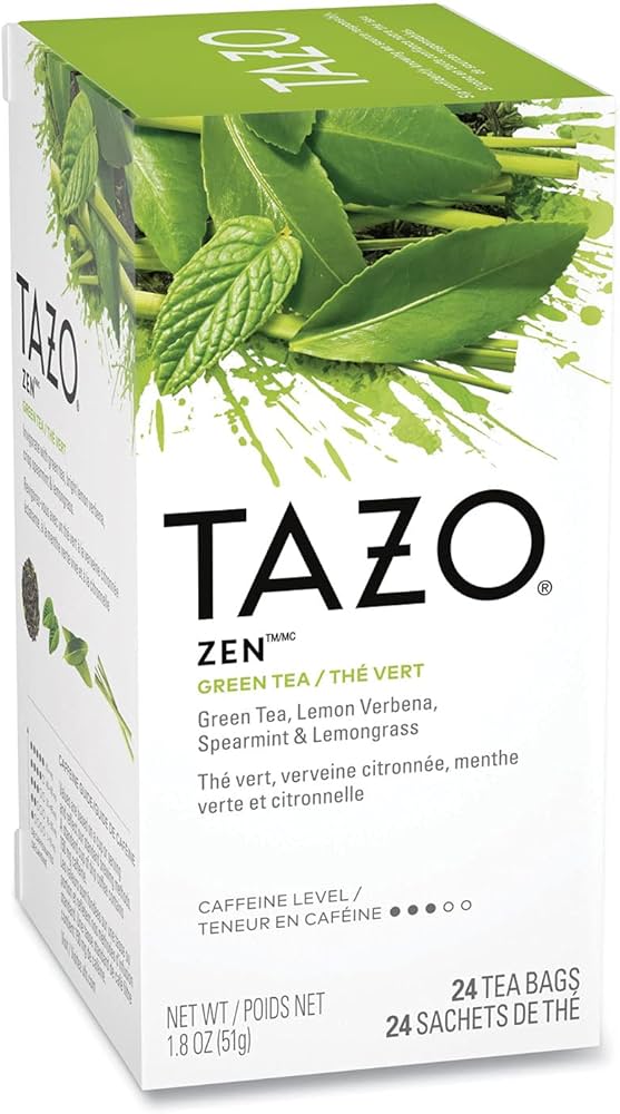tazo green tea the vert
