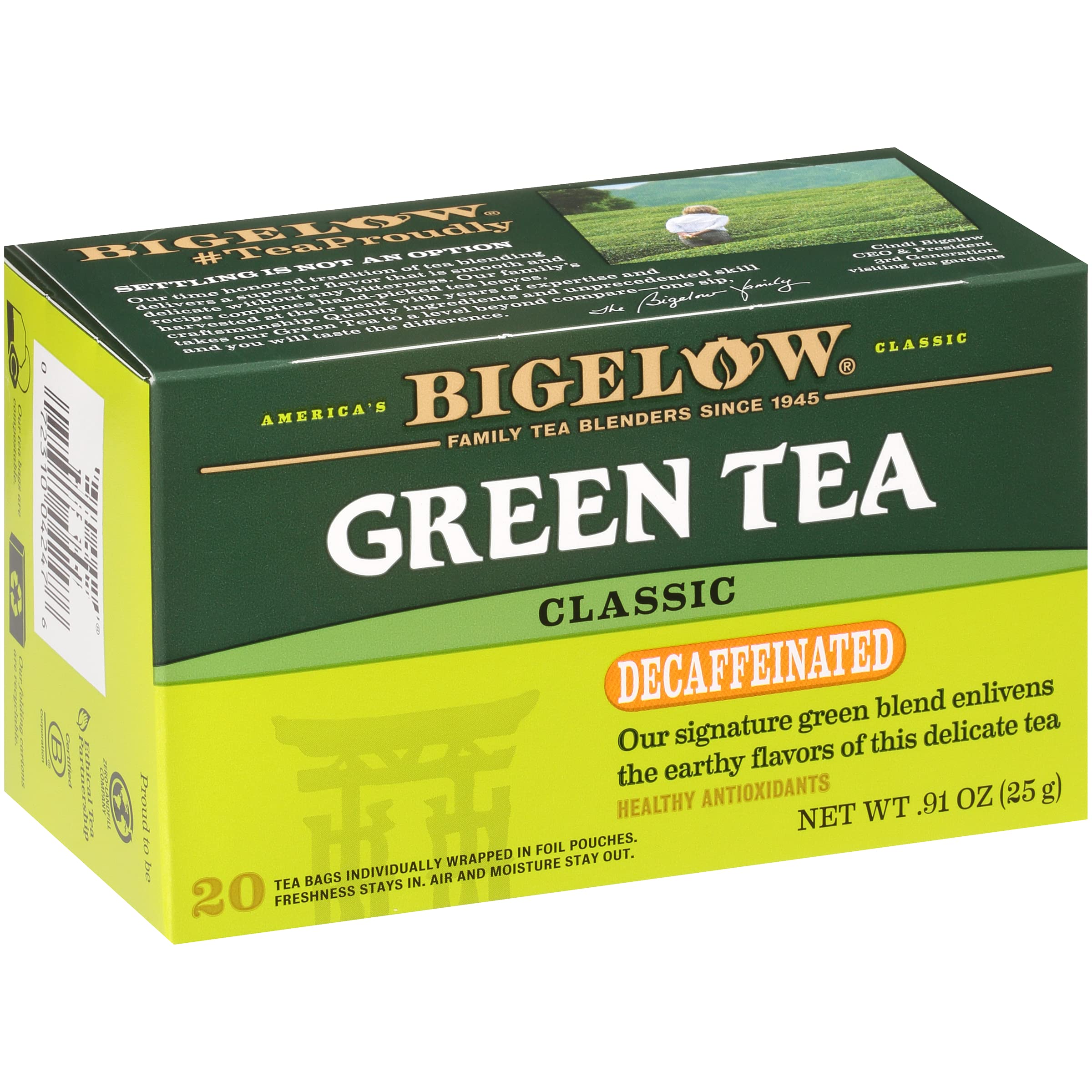bigelow decaf green tea