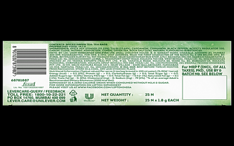 lipton green tea ingredients