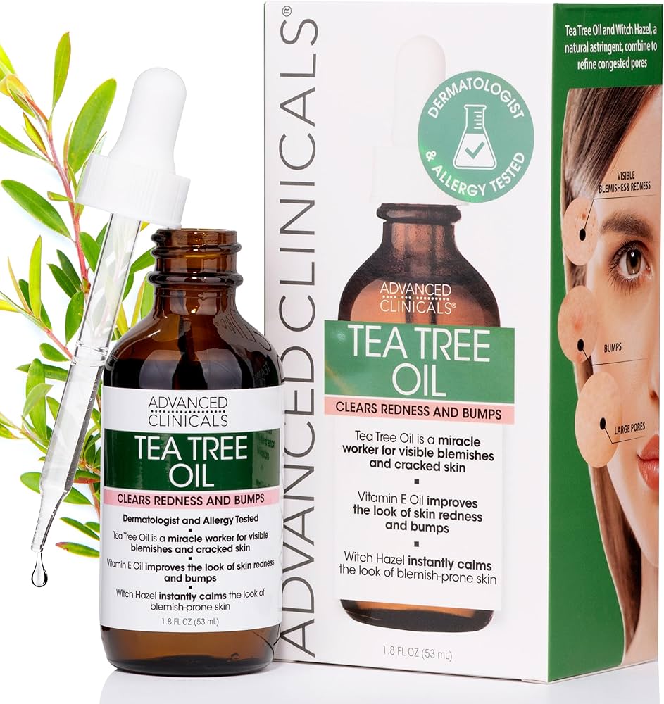tea tree oil face oil