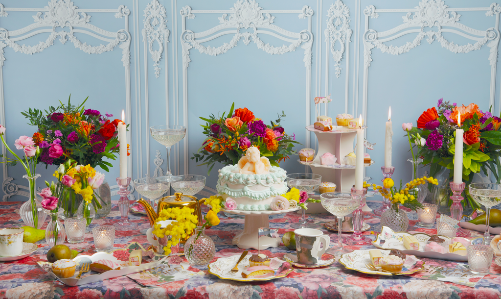 How to Throw a Bridgerton Party: Bridgerton Tea Set and More.