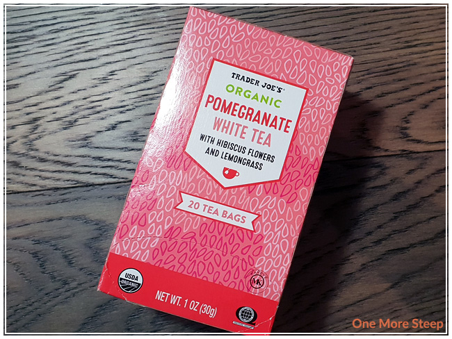 does trader joe's pomegranate white tea have caffeine