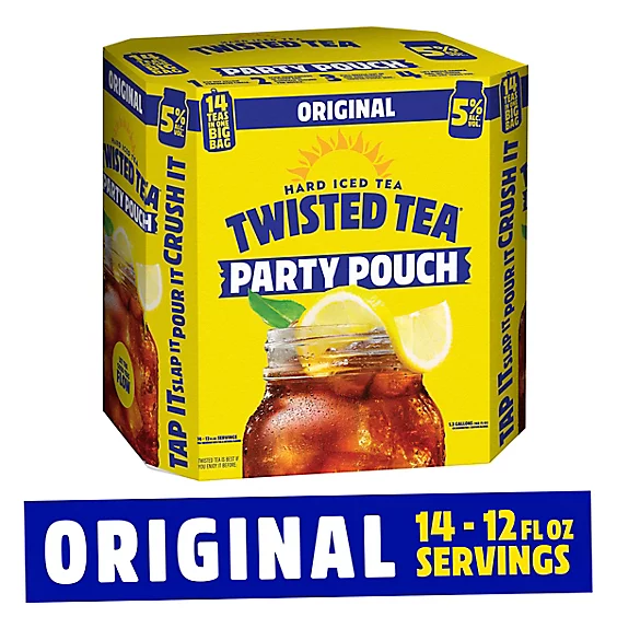 twisted tea box bag
