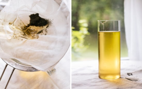 cold brewing green tea