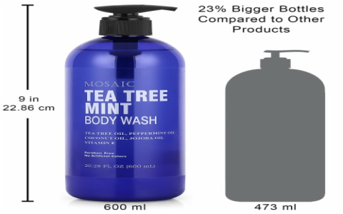 tea oil body wash