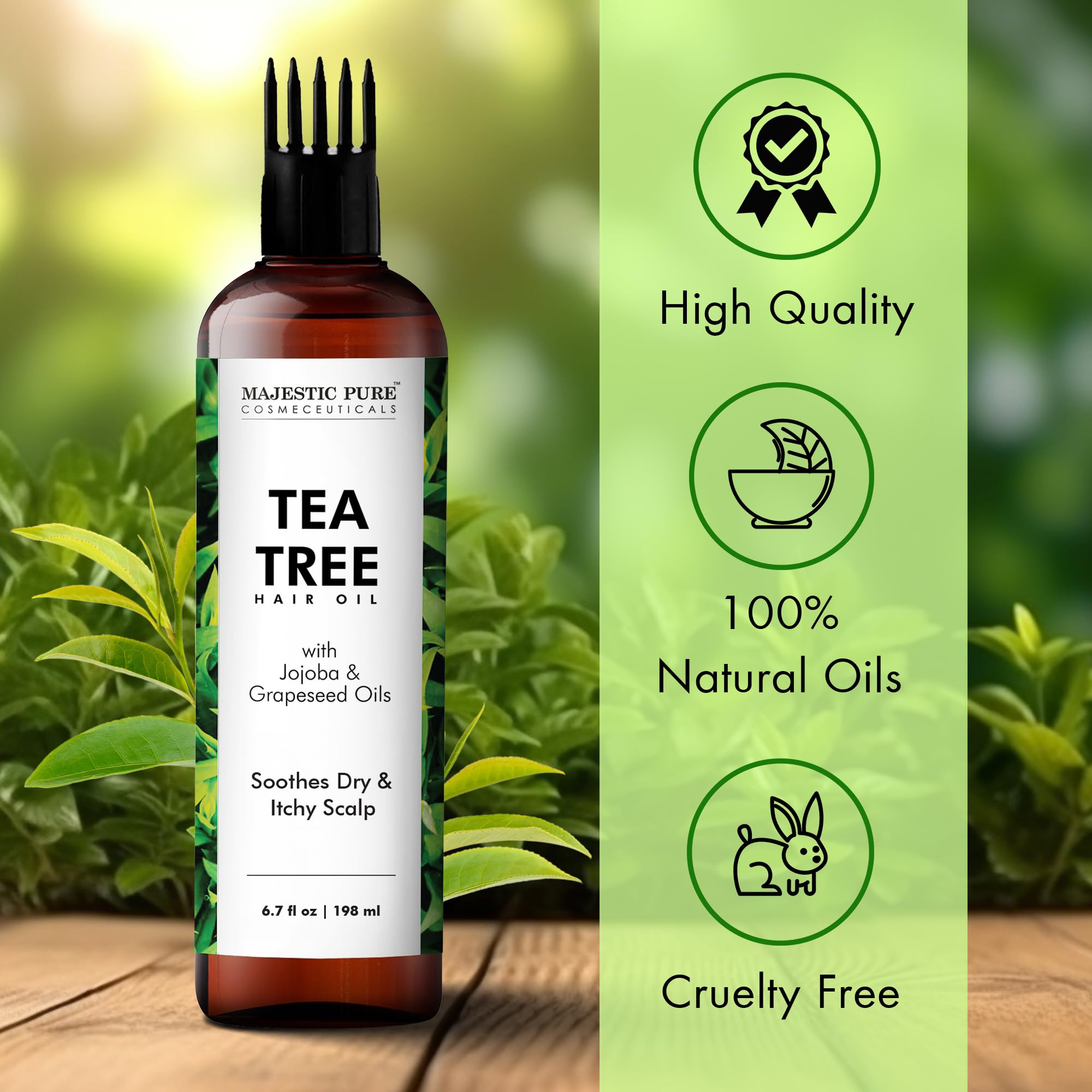 tea tree hair oil