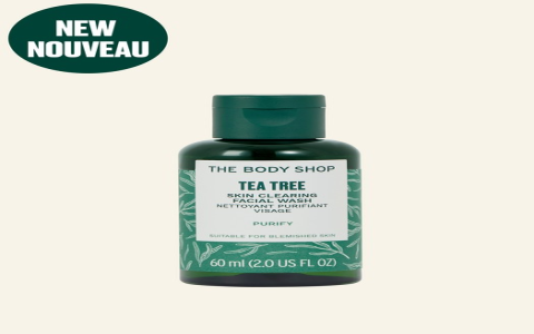 tea tree oil facial cleanser