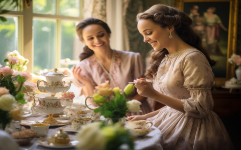 How to Throw a Bridgerton Party: Bridgerton Tea Set and More.