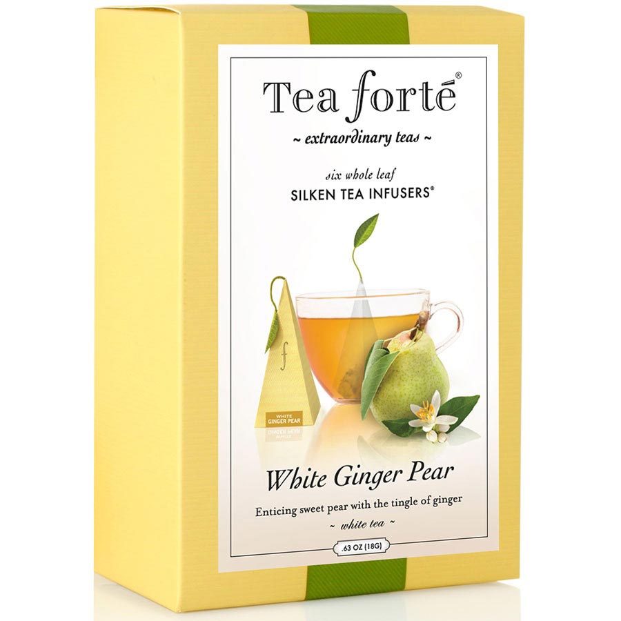 ginger pear white tea
