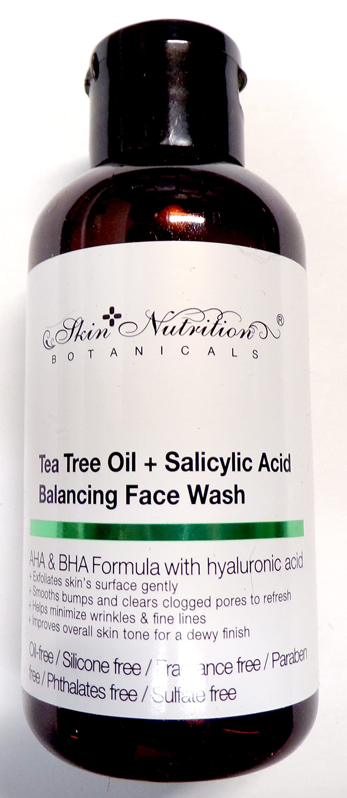 tea oil face wash