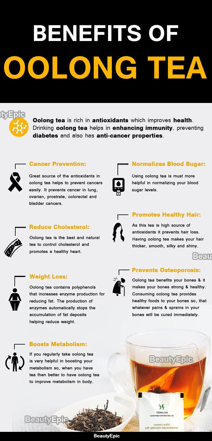 tea oolong beneficios