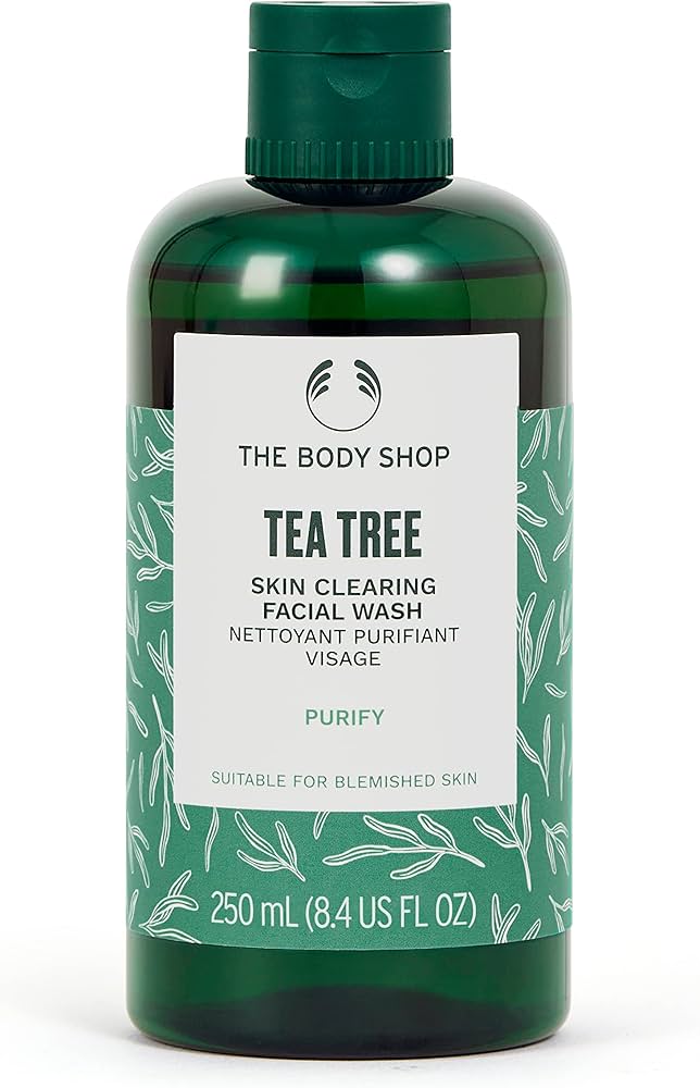tea oil face wash