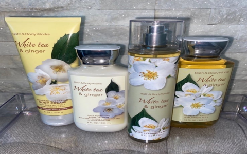 white tea and ginger lotion