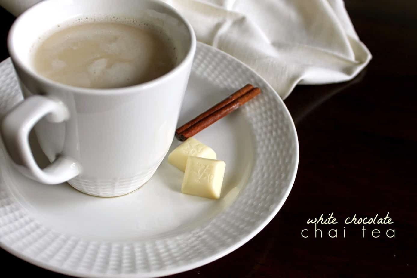 white chocolate tea