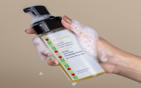 tea oil face wash