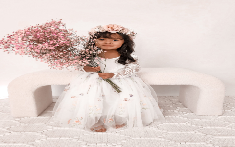 tea party dress white
