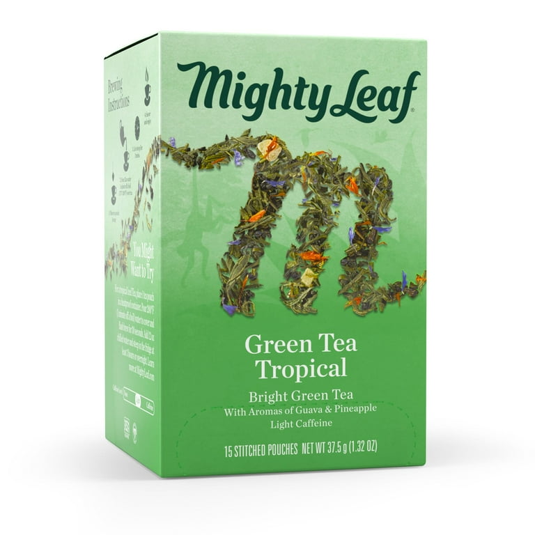 mighty leaf green tea tropical