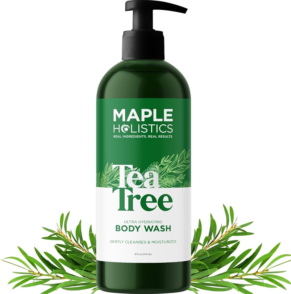 shower gel with tea tree oil