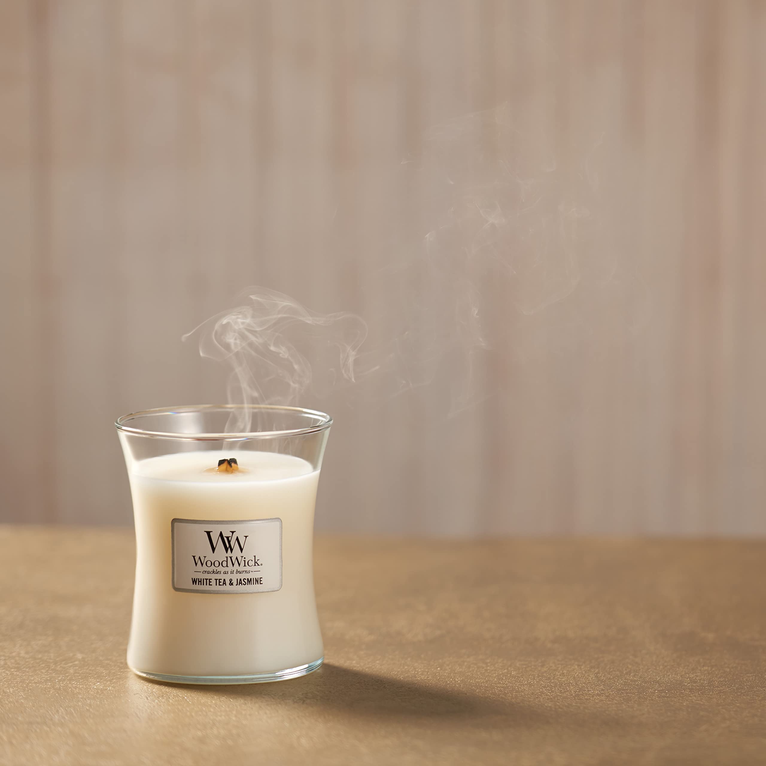 white tea jasmine candle