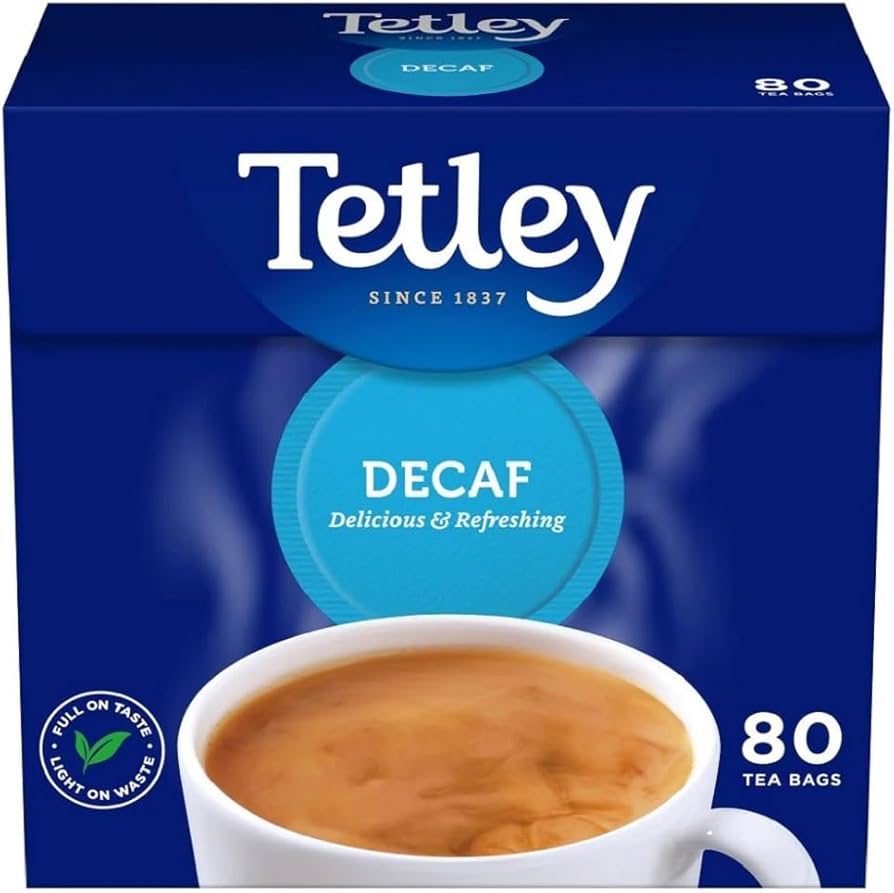 tetley decaf tea bags