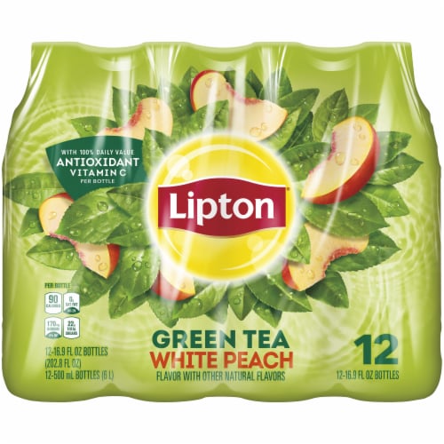 lipton white peach tea
