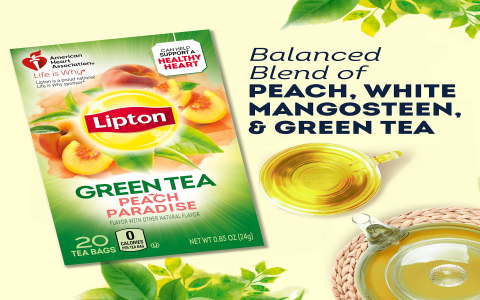 lipton white peach tea