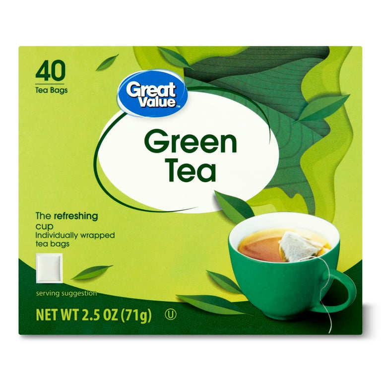 green tea tea bags