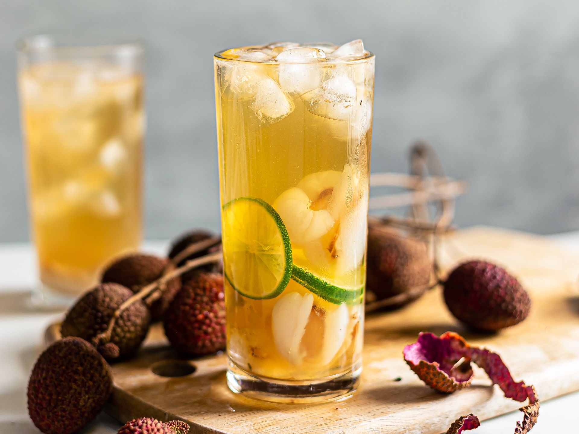 lychee green tea