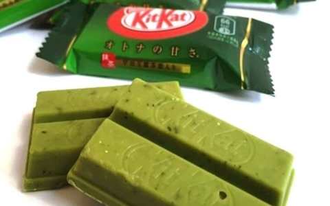 green tea kitkats