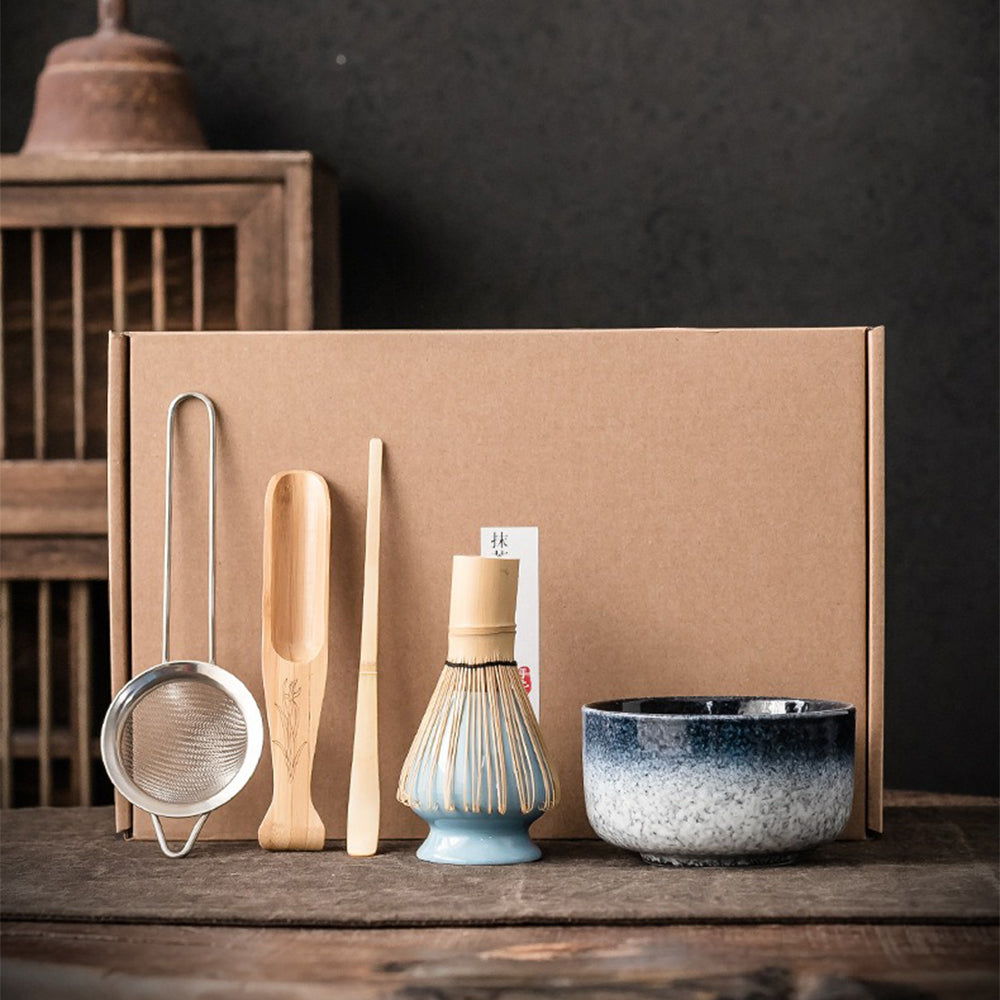 japanese matcha green tea set