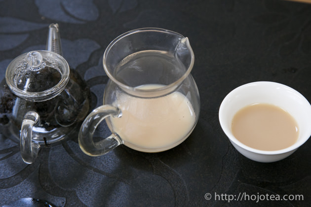 do you put milk in oolong tea