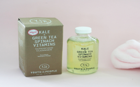 kale green tea spinach vitamins cleanser
