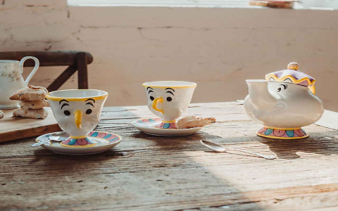 Disney Alice Wonderland Tea Set: Make Your Tea Party Magical,Unboxing