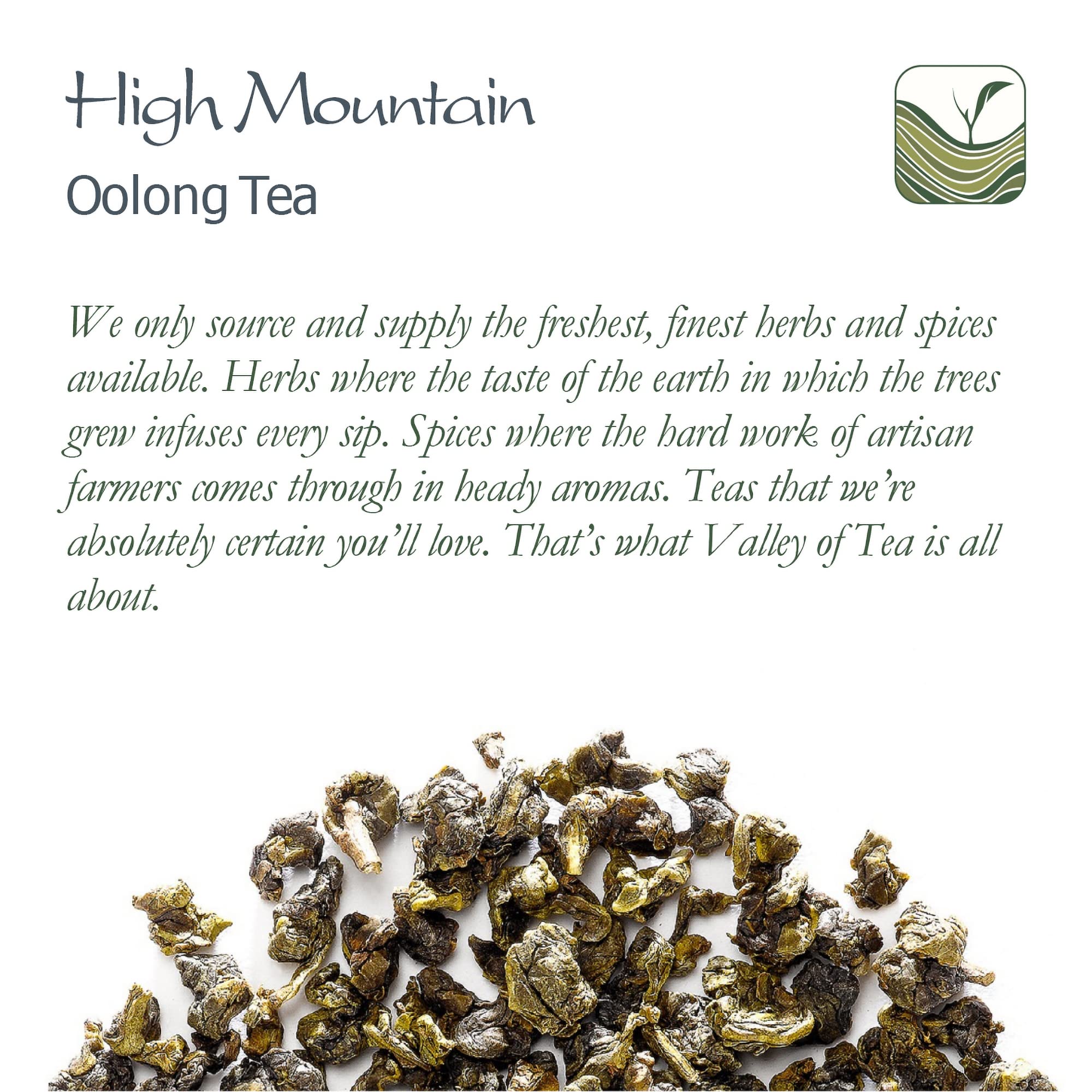 high mountain oolong tea benefits