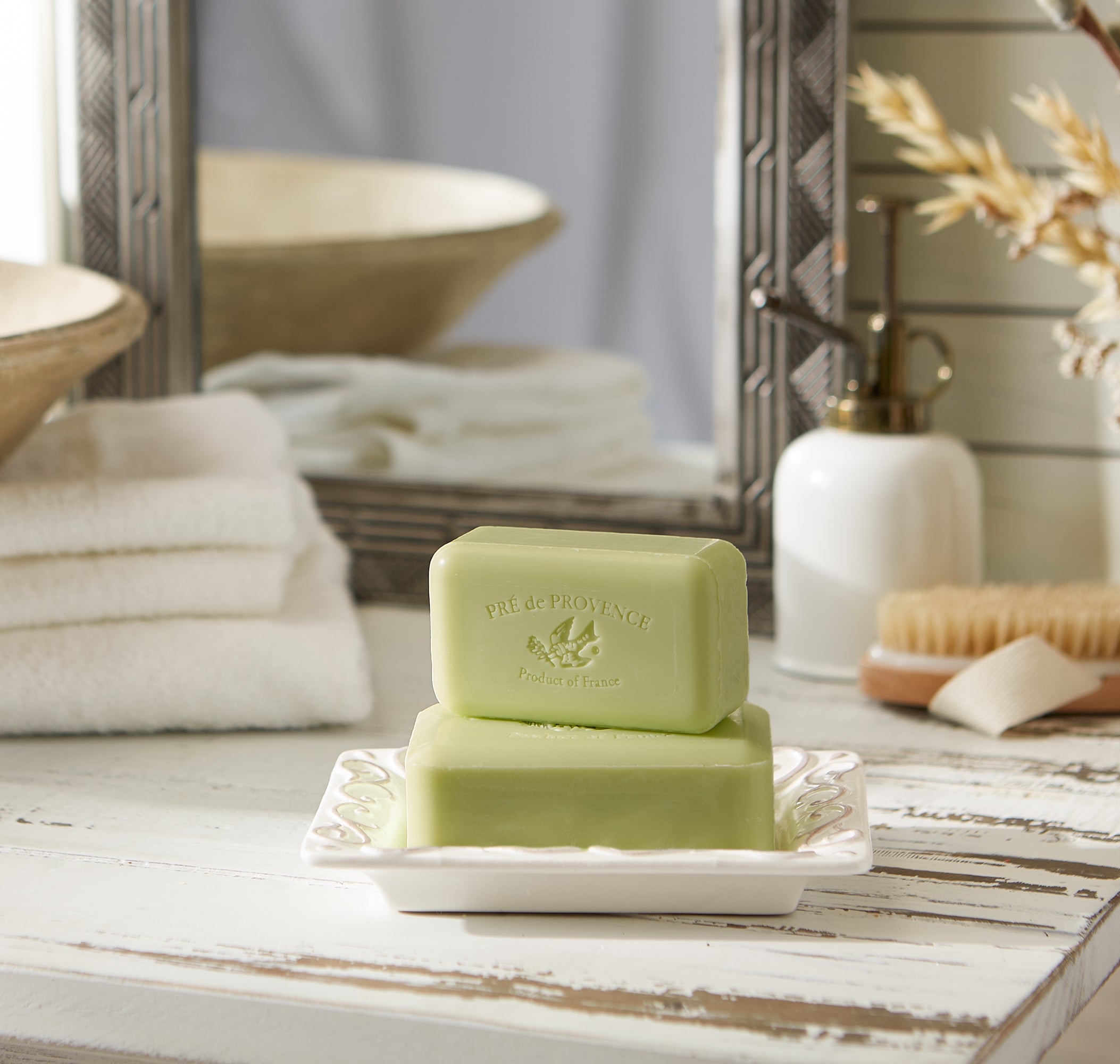 green tea soap